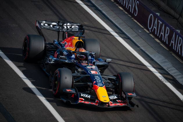 July 25, 2026, Mogyorod, Pest, Hungary: the fourth time world champion Max Verstappen (RedBull Oracle F1 Team) conquered a fantastic podium with a extraordinary second position at F1 Louis Vuitton Hungary Grand prix at Hungaroring(Mogyorod,Pest,Hungary) on Sunday,.July,26,2026 Mogyorod Hungary - ZUMAp257 20260725_zip_p257_033 Copyright: xCristopherxPonsox