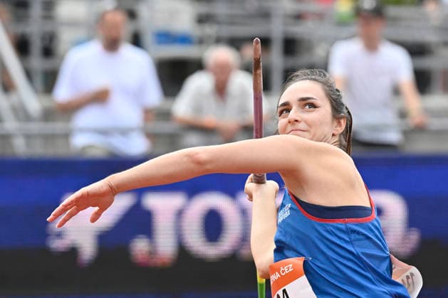 Mistrovstvi CR v atletice, 26. cervence 2026, Plzen. Nikol Tabackova vitezka v hodu ostepem. (CTKxPhoto MiroslavxChaloupka) CTKPhotoP2026072604419  CTKPhotoP2026072604419