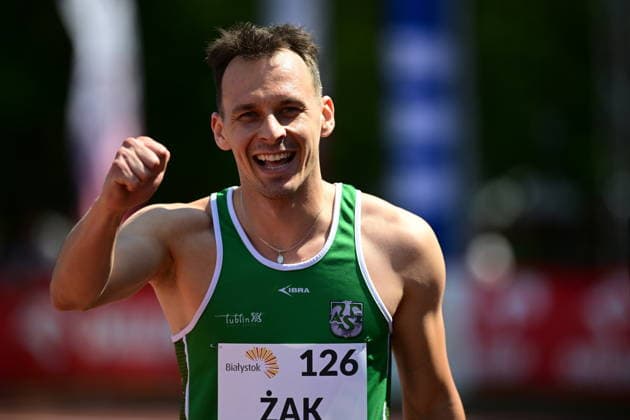 2016.07.26 Bialystok 102. Lekkoatletyczne Mistrzostwa Polski PZLA. N z Lukasz Zak final biegu na 200 metrow mezczyzn Foto Michal Kosc PressFocus NEWSPIX.PL --- newspix.pl 