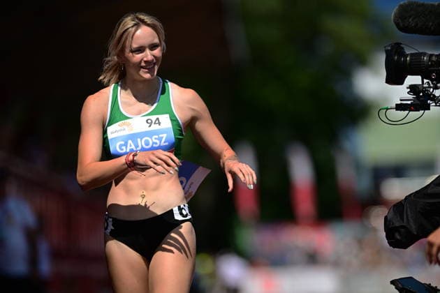 2016.07.26 Bialystok 102. Lekkoatletyczne Mistrzostwa Polski PZLA. N z Wiktoria Gajosz final biegu na 200 metrow kobiet Foto Michal Kosc PressFocus NEWSPIX.PL --- newspix.pl 