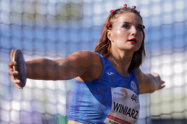 Bialystok 26.07.2026 LEKKOATLETYKA 102. PZLA MISTRZOSTWA POLSKI SENIOROW LEKKOATLETYKA LEKKA ATLETYKA 102. ATHLETICS POLISH NATIONAL OUTDOOR CHAMPIONSHIPS NZ WINIARZ ALICJA FOT. MACIEJ GILEWSKI 058SPORT.PL NEWSPIX.PL --- newspix.pl 