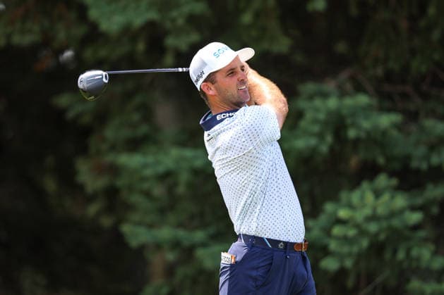 Denny McCarthy of the United States hits his tee shot on the second tee during the final round of the 2026 3M Open at TPC Twin Cities on July 26, 2026 in Blaine, Minnesota. CSM Blaine USA - ZUMAc04_ 20260726_zma_c04_029 Copyright: xStevenxGarciax