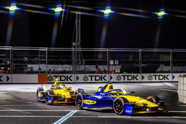 2026 FORMULA E TOKYO ePRIX 22 MALONEY Zane (bar), Lola Yamaha ABT Formula E Team, Lola T002, action during the Tokyo ePrix, 14th and 15th round of the 2025-26 ABB FIA Formula E World Championship, WM, Weltmeisterschaft on the Tokyo Street Circuit from July 24 to 26, 2026 in Tokyo, Japan - TokyoJapan  Copyright: xBastienxRouxx