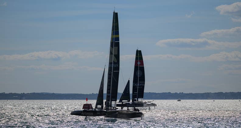 Rolex SailGP Championship Artemis Sweden during the 2026 Rolex SailGP Championship on The Solent, Portsmouth 26 07 2026 UK Newspapers OUT Copyright: xGraemexWilcocksonx FIL-23672-0056
