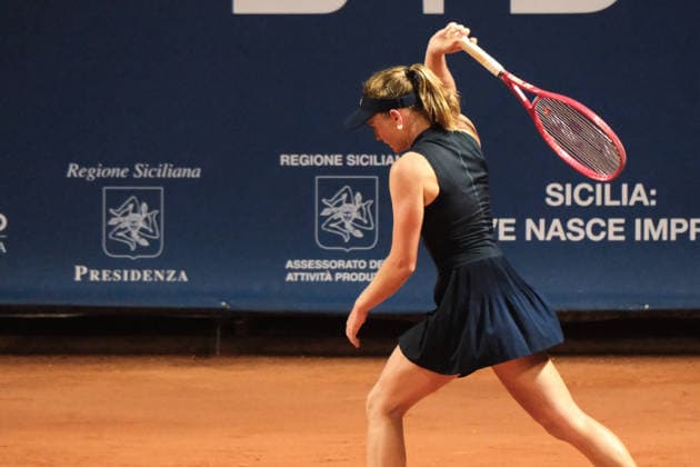 IPA87025078 - Palermo, Italy, July 2026. Country Time Club, women’s singles final at the 2026 Palermo Ladies Open, a professional women’s tennis tournament on the WTA, Tennis Damen 125 circuit. Pictured: Fiona Ferro’s disappointment  Copyright: xFedericoxSerra IPAxSportx xx 87025078