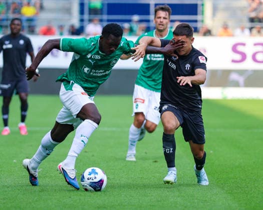 Football, Switzerland, FC St. Gallen 1879 v FC Zurich