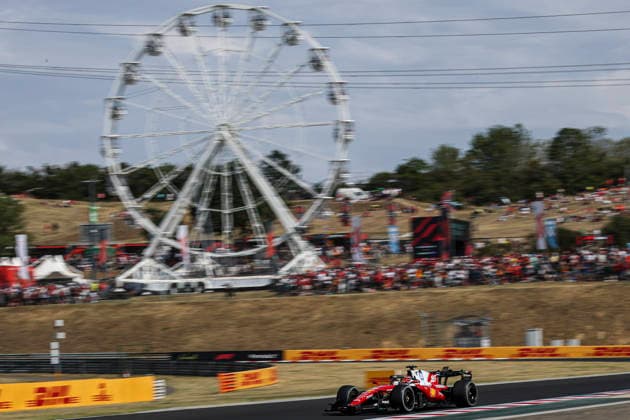 F1 Grand Prix Of Hungary 2026 Charles Leclerc of Monaco driving the F1 race car No 16, the Ferrari SF-26 for the Scuderia Ferrari HP team, on track during the Hungarian F1 Grand Prix at the Hungaroring racetrack circuit near Budapest. Mogyorod, Hungary on July 26, 2026. Budapest Hungary  Copyright: xNicolasxEconomoux originalFilename:oikonomou-notitle260726_npGOO.jpg
