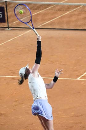 IPA87027471 - Palermo, Italy, July 2026. Country Time Club, women s singles final at the 2026 Palermo Ladies Open, a professional women s tennis tournament on the WTA, Tennis Damen 125 circuit. Pictured: Francesca Jones vs. Fiona Ferro  Copyright: xFedericoxSerra IPAxSportx xx 87027471