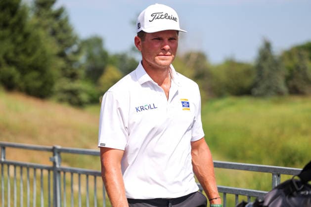 Golf 2026: PGA, Golf Herren 3M Open: Final Round Michael Brennan of the United States walks to the 17th tee during the final round of the 2026 3M Open at TPC Twin Cities on July 26, 2026 in Blaine, Minnesota. Steven Garcia CSM (Credit Image: Â Steven Garcia Cal Media) Blaine Minnesota USA EDITORIAL USE ONLY Copyright: xx ZUMA-20260726_zma_c04_197.jpg StevenxGarciax csmphotothree506531