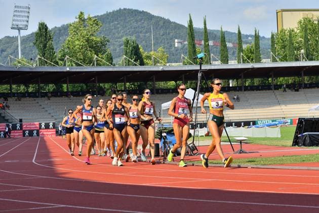 IPA87029397 - Start of the women s 10,000-meter race walk at the 2026 Italian National Track and Field Championships, held in Florence, Italy, on July 26, 2026  Copyright: xDavidexVaninetti IPAxSportx xx 87029397