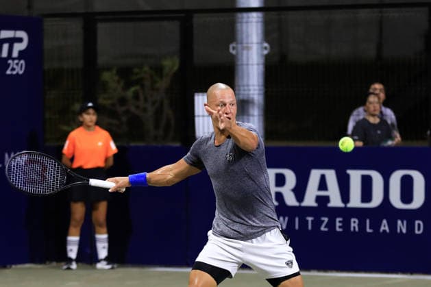 LOS CABOS TENNIS OPEN 2026 LOS CABOS TENNIS OPEN 2026 AIDAN MAYO VS ROGER PASCUAL FERRA 26072026 LOS CABOS, BAJA CALIFORNIA, MEXICO. Action photo of Aidan Mayo of the United States, during qualy game of the Los Cabos Tennis Open 2026 held at the Cabo Sports Complex in Baja California, Mexico. Foto de accion de Aidan Mayo de Estados Unidos, durante juego clasificatorio del Los Cabos Tennis Open 2026 celebrado en el Cabo Sports Complex de Baja California, Mexico. PHOTO BY IMAGENSHOP AGENCIA FOTOGRAFICA LOS CABOS BAJA CALIFORNIA MEXICO *** LOS CABOS TENNIS OPEN 2026 LOS CABOS TENNIS OPEN 2026 AIDAN MAYO VS ROGER PASCUAL FERRA 07 26 2026 LOS CABOS, BAJA CALIFORNIA, MEXICO Action photo of Aidan Mayo of the United States during a qualifying match at the 2026 Los Cabos Tennis Open held at the Cabo Sports Complex in Baja California, Mexico Action photo of Aidan Mayo of the United States, during a qualifying match at the 2026 Los Cabos Tennis Open held at the Cabo Sports Complex in Baja California, Mexico. PHOTO BY IMAGENSHOP PHOTO AGENCY LOS CABOS, BAJA CALIFORNIA, MEXICO Copyright: xIMAGENSHOPxAGENCIAxFOTOGRAFICAx