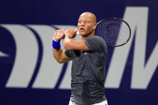 LOS CABOS TENNIS OPEN 2026 LOS CABOS TENNIS OPEN 2026 AIDAN MAYO VS ROGER PASCUAL FERRA 26072026 LOS CABOS, BAJA CALIFORNIA, MEXICO. Action photo of Aidan Mayo of the United States, during qualy game of the Los Cabos Tennis Open 2026 held at the Cabo Sports Complex in Baja California, Mexico. Foto de accion de Aidan Mayo de Estados Unidos, durante juego clasificatorio del Los Cabos Tennis Open 2026 celebrado en el Cabo Sports Complex de Baja California, Mexico. PHOTO BY IMAGENSHOP AGENCIA FOTOGRAFICA LOS CABOS BAJA CALIFORNIA MEXICO *** LOS CABOS TENNIS OPEN 2026 LOS CABOS TENNIS OPEN 2026 AIDAN MAYO VS ROGER PASCUAL FERRA 07 26 2026 LOS CABOS, BAJA CALIFORNIA, MEXICO Action photo of Aidan Mayo of the United States during a qualifying match at the 2026 Los Cabos Tennis Open held at the Cabo Sports Complex in Baja California, Mexico Action photo of Aidan Mayo of the United States, during a qualifying match at the 2026 Los Cabos Tennis Open held at the Cabo Sports Complex in Baja California, Mexico. PHOTO BY IMAGENSHOP PHOTO AGENCY LOS CABOS, BAJA CALIFORNIA, MEXICO Copyright: xIMAGENSHOPxAGENCIAxFOTOGRAFICAx
