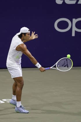 LOS CABOS TENNIS OPEN 2026 LOS CABOS TENNIS OPEN 2026 ALEJANDRO HERNANDEZ VS ALAN MAGADAN 26072026 LOS CABOS, BAJA CALIFORNIA, MEXICO. Action photo of Alan Magadan of Mexico, during qualy game of the Los Cabos Tennis Open 2026 held at the Cabo Sports Complex in Baja California, Mexico. Foto de accion de Alan Magadan de Mexico, durante juego clasificatorio del Los Cabos Tennis Open 2026 celebrado en el Cabo Sports Complex de Baja California, Mexico. PHOTO BY IMAGENSHOP AGENCIA FOTOGRAFICA LOS CABOS BAJA CALIFORNIA MEXICO *** LOS CABOS TENNIS OPEN 2026 LOS CABOS TENNIS OPEN 2026 ALEJANDRO HERNANDEZ VS ALAN MAGADAN 07 26 2026 LOS CABOS, BAJA CALIFORNIA, MEXICO Action photo of Alan Magadan of Mexico during a qualifying match at the 2026 Los Cabos Tennis Open held at the Cabo Sports Complex in Baja California, Mexico Action photo of Alan Magadan of Mexico, during a qualifying match at the 2026 Los Cabos Tennis Open held at the Cabo Sports Complex in Baja California, Mexico PHOTO BY IMAGENSHOP PHOTO AGENCY LOS CABOS BAJA CALIFORNIA MEXICO Copyright: xIMAGENSHOPxAGENCIAxFOTOGRAFICAx