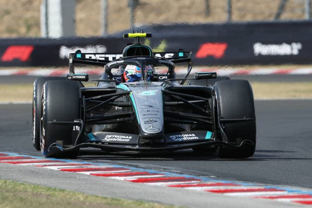 (260727) -- MOGYOROD, July 27, 2026 -- Mercedes Andrea Kimi Antonelli of Italy competes during the race of the Formula One Hungarian Grand Prix at the Hungaroring in Mogyorod, near Budapest, Hungary, July 26, 2026. (Photo by Xinhua) (SP)HUNGARY-MOGYOROD-F1-HUNGARIAN GRAND PRIX-RACE AttilaxVolgyi 