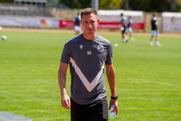 July 25, 2026, Germany, Soccer, Men s, Friendly Match July 27, 2026, VfR Wormatia Worms vs. SV Sandhausen; Kevin Stotz, Coach, SV Sandhausen pictured at the Worms EWR Arena, Rhineland-Palatinate, Germany Copyright: xEricxDeißenrothx