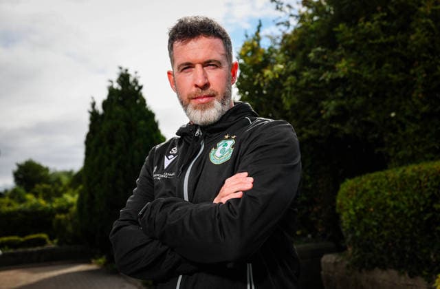 Shamrock Rovers press conference, PK, Pressekonferenz & Squad Training, Roadstone, Dublin 27 7 2026 Manager Stephen Bradley Stephen Bradley 27 7 2026  Copyright: xx RB1_5970