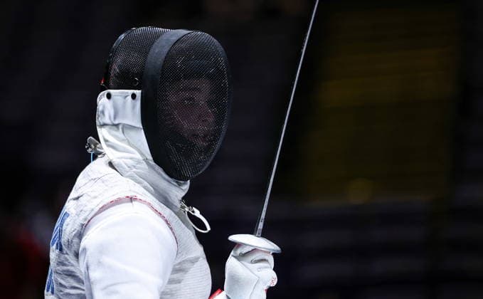 CHINA, HONG KONG - JULY 27, 2026: Russia s Aila Mamedova competes in the ladies individual foil event at the 2026 Kerry Fencing World Championships 2026 Fencing World Championships In Hong Kong  - ZUMAt113 20260727_zaa_t113_091 Copyright: xMikhailxSinitsynx