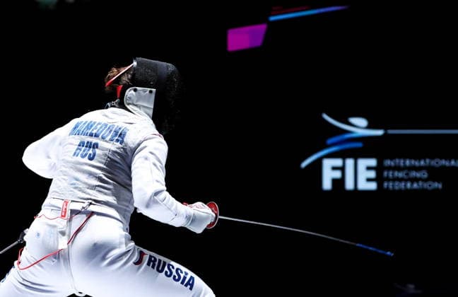 CHINA, HONG KONG - JULY 27, 2026: Russia s Aila Mamedova competes in the ladies individual foil event at the 2026 Kerry Fencing World Championships 2026 Fencing World Championships In Hong Kong  - ZUMAt113 20260727_zaa_t113_093 Copyright: xMikhailxSinitsynx