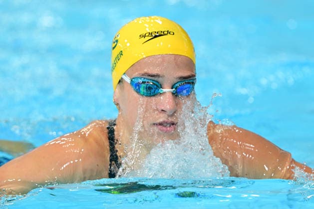 COM26 SWIMMING HEATS, Jenna Forrester of Australia competes during the Women™s 400m Individual Medley heats at the Glasgow 2026 Commonwealth Games at the Tollcross International Swimming Centre in Glasgow, Scotland, Monday, July 27, 2026. ( NO ARCHIVING, EDITORIAL USE ONLY Glasgow Scotland United Kingdom  Copyright: xDEANxLEWINSx 20260727111163957250