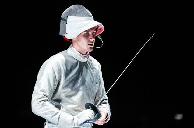 CHINA, HONG KONG - JULY 27, 2026: Russia s Pavel Graudyn during the men s individual sabre event at the 2026 Kerry Fencing World Championships 2026 Fencing World Championships In Hong Kong  - ZUMAt113 20260727_zaa_t113_300 Copyright: xMikhailxSinitsynx