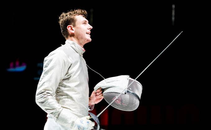 CHINA, HONG KONG - JULY 27, 2026: Russia s Pavel Graudyn during the men s individual sabre event at the 2026 Kerry Fencing World Championships 2026 Fencing World Championships In Hong Kong  - ZUMAt113 20260727_zaa_t113_315 Copyright: xMikhailxSinitsynx