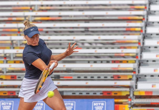 Carolin Raschdorf (GER) im Spiel Fiona Ganz (SUI) vs. Carolin Raschdorf 27. CTS Ladies Open Hechingen, Tennis, Frauen, Hechingen, 27.07.2026 27. CTS Ladies Open Hechingen, Tennis, Frauen, Hechingen, 27.07.2026 Hechingen *** Carolin Raschdorf (GER) in the match between Fiona Ganz (SUI) and Carolin Raschdorf at the 27th CTS Ladies Open in Hechingen, Tennis, Women, Hechingen, July 27, 2026 27th CTS Ladies Open in Hechingen, Tennis, Women, Hechingen, July 27, 2026 Hechingen Copyright: xEibner-Pressefotox EP_EER