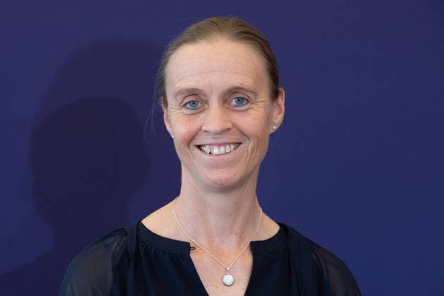 Regine MISPELKAMP, Para-Dressurreiterin, Portraet, Porträt, Portrait, Angeschnittenes Einzelbild, Einzelmotiv, Pressekonferenz vor den FEI World Championships 2026 in Aachen, Weltmeisterschaft, Reiten, Reitsport, in der NRW Staatskanzlei in Duesseldorf, 27.07.2026 Â *** Regine MISPELKAMP, para-dressage rider, portrait, cropped single image, single subject, press conference ahead of the 2026 FEI World Championships in Aachen, World Championships, equestrian sports, at the State Chancellery of North Rhine-Westphalia in Düsseldorf, July 27, 2026 Â