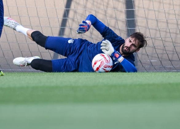 Training of GNK Dinamo Ivan Nevistic of Dinamo during a training session ahead of the UEFA Champions League second qualifying round second leg match against Thun in Zagreb, Croatia, on July 27, 2026.  IgorxSoban PIXSELL