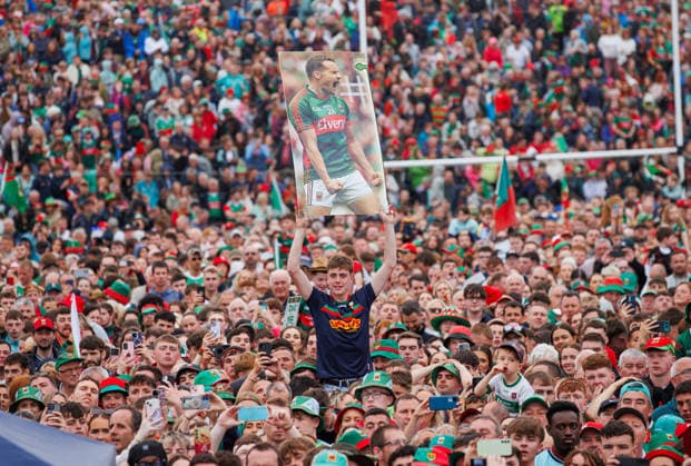 2026 GAA All-Ireland Senior Football Champions Mayo Homecoming, Castlebar, Mayo 27 7 2026 Supporters during the homecoming Supporters during the homecoming 27 7 2026  Copyright: xx ISS_6482