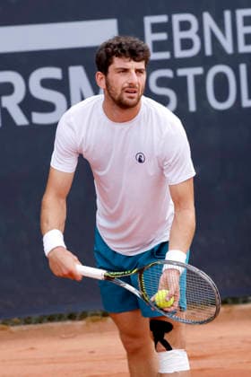 Tennisspieler Buvaysar Gadamauri (BEL) im Sechzehntelfinale bei den Bonn Open 2026 (auch: ATP, Tennis Herren Challenger Bonn). Die Bonn Open sind Teil der ATP Challenger Tour und werden im Freien auf Sand ausgetragen. Bonn, 27.07.2026 NRW Deutschland *** Tennis player Buvaysar Gadamauri (BEL) advances to the round of 32 at the 2026 Bonn Open, also known as the ATP Challenger Bonn. The Bonn Open is part of the ATP Challenger Tour and is played outdoors on clay. Bonn, July 27, 2026, North Rhine-Westphalia, Germany Copyright: xChristophxHardtx