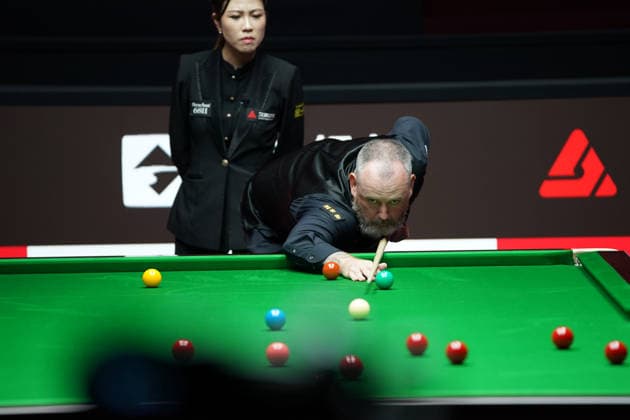 SHANGHAI, CHINA - JULY 28: Chris Wakelin of England plays a shot in the first round match against Mark Williams of Wales at the 2026 Snooker Shanghai Masters on July 28, 2026 in Shanghai, China.  Copyright: xTaixChengzhex 111656838789