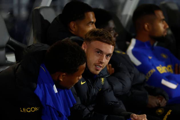 SOCCER CHELSEA WANDERERS, Cole Palmer of Chelsea on the bench during the Sydney Super Cup match between Chelsea FC and the Western Sydney Wanderers FC at Accor Stadium in Sydney, Tuesday, July 28, 2026. ( NO ARCHIVING, EDITORIAL USE ONLY SYDNEY NEW SOUTH WALES AUSTRALIA  Copyright: xMARKxEVANSx 20260728118476374638