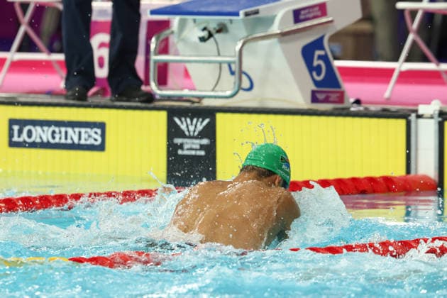 July 27, 2026, Glasgow, Scotland, Great Britain: MICHAEL HOULIE of South Africa in the Swimming Men s 50m Breaststroke Final of the Commonwealth Games Glasgow 2026 at the Tollcross International Swimming Centre in Glasgow, Scotland. Glasgow Great Britain - ZUMAc179 20260727_zep_c179_372 Copyright: xMickaelxChavetx