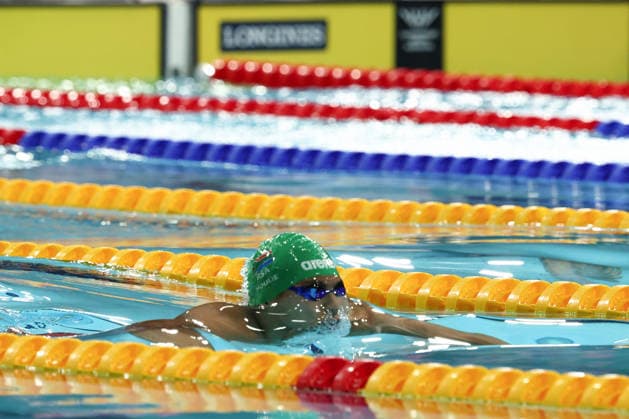 July 27, 2026, Glasgow, Scotland, Great Britain: MICHAEL HOULIE of South Africa in the Swimming Men s 50m Breaststroke Final of the Commonwealth Games Glasgow 2026 at the Tollcross International Swimming Centre in Glasgow, Scotland. Commowealth Games 2026: Swimming  - ZUMAc179 20260727_zep_c179_379 Copyright: xMickaelxChavetx