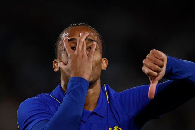SOCCER CHELSEA WANDERERS, Joao Pedro of Chelsea celebrates scoring a goal during of the Sydney Super Cup match between Chelsea FC and the Western Sydney Wanderers FC at Accor Stadium in Sydney, Tuesday, July 28, 2026. ( NO ARCHIVING, EDITORIAL USE ONLY SYDNEY NEW SOUTH WALES AUSTRALIA  Copyright: xMARKxEVANSx 20260728154185817119