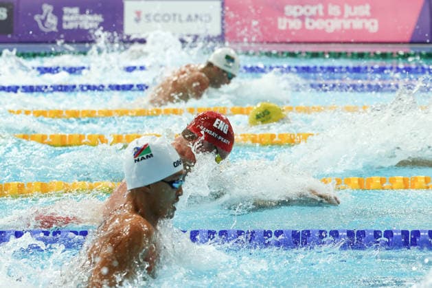 July 27, 2026, Glasgow, Scotland, Great Britain: ADAM RAMSAY-PEATY of England in the Swimming Men s 50m Breaststroke Final of the Commonwealth Games Glasgow 2026 at the Tollcross International Swimming Centre in Glasgow, Scotland. Glasgow Great Britain - ZUMAc179 20260727_zep_c179_373 Copyright: xMickaelxChavetx