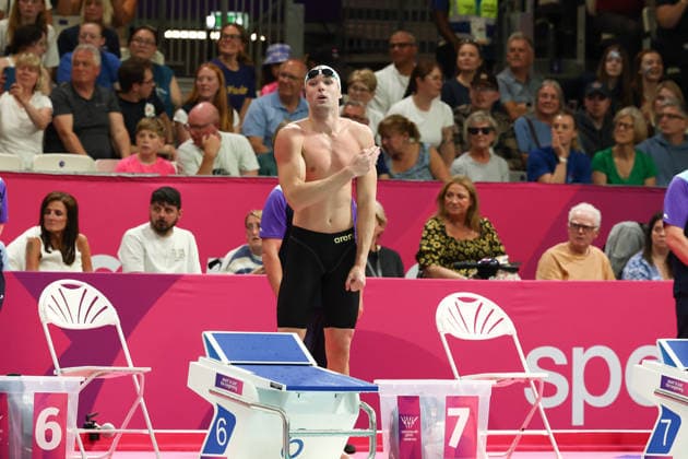 July 27, 2026, Glasgow, Scotland, Great Britain: CHRIS SMITH of South Africa in the Swimming Men s 50m Breaststroke Final of the Commonwealth Games Glasgow 2026 at the Tollcross International Swimming Centre in Glasgow, Scotland. Commowealth Games 2026: Swimming  - ZUMAc179 20260727_zep_c179_385 Copyright: xMickaelxChavetx