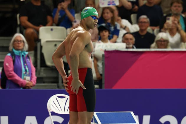 July 27, 2026, Glasgow, Scotland, Great Britain: MICHAEL HOULIE of South Africa in the Swimming Men s 50m Breaststroke Final of the Commonwealth Games Glasgow 2026 at the Tollcross International Swimming Centre in Glasgow, Scotland. Glasgow Great Britain - ZUMAc179 20260727_zep_c179_380 Copyright: xMickaelxChavetx
