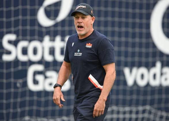 The Oriam, Edinburgh. Edinburgh Rugby Defence Coach Brad Davis during the session Edinburgh Rugby Training and press conference, PK, Pressekonferenz Rugby Union, Hive Stadium, Edinburgh, Scotland, UK - 28 Jul 2026Edinburgh Hive Stadium United Kingdom  Copyright: xNeilxHanna Shutterstockx 17017414e