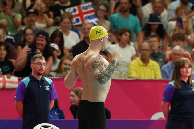 July 27, 2026, Glasgow, Scotland, Great Britain: SAM WILLIAMSON of Australia in the Swimming Men s 50m Breaststroke Final of the Commonwealth Games Glasgow 2026 at the Tollcross International Swimming Centre in Glasgow, Scotland. Glasgow Great Britain - ZUMAc179 20260727_zep_c179_381 Copyright: xMickaelxChavetx