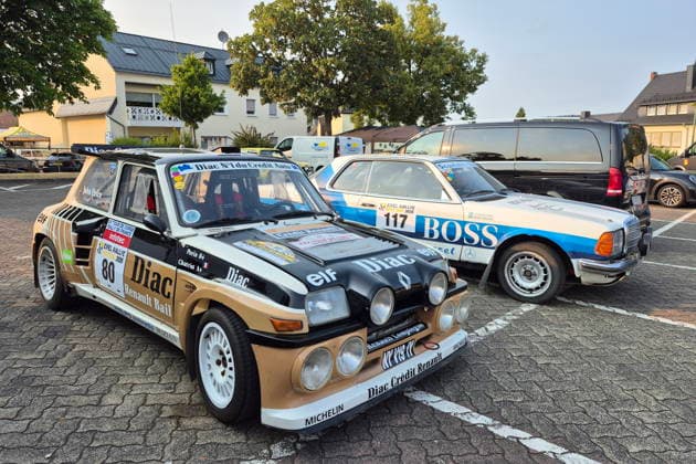 RECORD DATE NOT STATED 80 Neil Brighton (GBR) Peter Fidalgo (GBR), RENAULT Five Maxi Turbo im Rallyezentrum in Daun GER, Motorsport, Rallye, Eifel-Rallye-Festival 2026l, Daun, Rheinland-Pfalz, Eifel, Deutschland, 25.07.2026 GER, Motorsport, Rallye, Eifel-Rallye-Festival 2026l, Daun, Rheinland-Pfalz, Eifel, Deutschland, 25.07.2026 Daun *** 80 Neil Brighton GBR Peter Fidalgo GBR, RENAULT Five Maxi Turbo at the Rally Center in Daun, GER, Motorsports, Rally, Eifel Rally Festival 2026l, Daun, Rhineland-Palatinate, Eifel, Germany, July 25, 2026 GER, Motorsports, Rally, Eifel Rally Festival 2026l, Daun, Rhineland-Palatinate, Eifel, Germany, July 25, 2026, Daun Copyright: xEibner-Pressefoto JuergenxAugstx EP_JAT