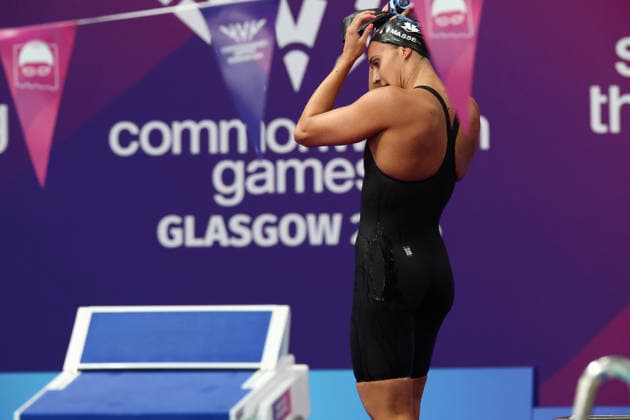 July 27, 2026, Glasgow, Scotland, Great Britain: KYLIE MASSE of Canada wins the Women s 50m Backstroke Semi Final 2 of the Commonwealth Games Glasgow 2026 at the Tollcross International Swimming Centre in Glasgow, Scotland. Commowealth Games 2026: Swimming  - ZUMAc179 20260727_zep_c179_397 Copyright: xMickaelxChavetx