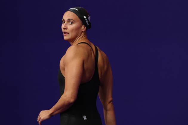 July 27, 2026, Glasgow, Scotland, Great Britain: KYLIE MASSE of Canada wins the Women s 50m Backstroke Semi Final 2 of the Commonwealth Games Glasgow 2026 at the Tollcross International Swimming Centre in Glasgow, Scotland. Commowealth Games 2026: Swimming  - ZUMAc179 20260727_zep_c179_398 Copyright: xMickaelxChavetx