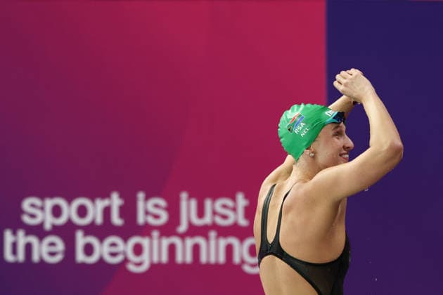 July 27, 2026, Glasgow, Scotland, Great Britain: OLIVIA NEL of South Africa in the Women s 50m Backstroke Semi Final of the Commonwealth Games Glasgow 2026 at the Tollcross International Swimming Centre in Glasgow, Scotland. Glasgow Great Britain - ZUMAc179 20260727_zep_c179_409 Copyright: xMickaelxChavetx