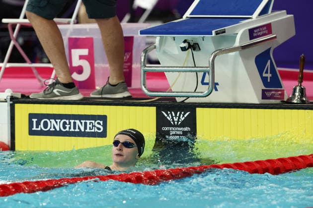 July 27, 2026, Glasgow, Scotland, Great Britain: DANIELLE HILL of Northern Ireland in the Women s 50m Backstroke Semi Final of the Commonwealth Games Glasgow 2026 at the Tollcross International Swimming Centre in Glasgow, Scotland. Glasgow Great Britain - ZUMAc179 20260727_zep_c179_414 Copyright: xMickaelxChavetx