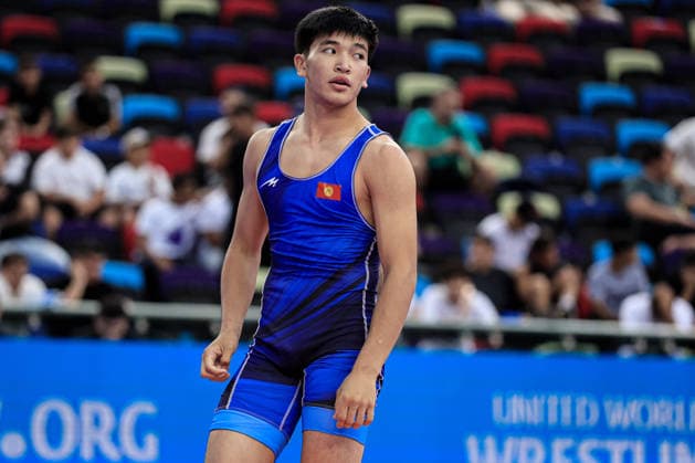 U17, U 17 Wrestling World Championships 71kg GR - Baiel Bakytbekovich Nuraliev (KGZ) *** U17 Wrestling World Championships, 71 kg Greco-Roman: Baiel Bakytbekovich Nuraliev (Kyrgyzstan) Copyright: xKostadinxAndonovx UWW-U17-WC-BAKU-2026