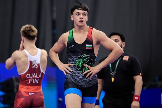 U17, U 17 Wrestling World Championships 71kg GR - Kristiyan Georgiev Krastev (BUL) *** U17 Wrestling World Championships, 71 kg Greco-Roman: Kristiyan Georgiev Krastev (BUL) Copyright: xKostadinxAndonovx UWW-U17-WC-BAKU-2026