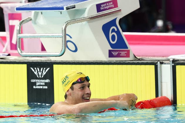July 27, 2026, Glasgow, Scotland, Great Britain: MATTHEW GALEA of Australia finishes third in the Swimming Men s 800m Freestyle Final of the Commonwealth Games Glasgow 2026 at the Tollcross International Swimming Centre in Glasgow, Scotland. Commowealth Games 2026: Swimming  - ZUMAc179 20260727_zep_c179_427 Copyright: xMickaelxChavetx