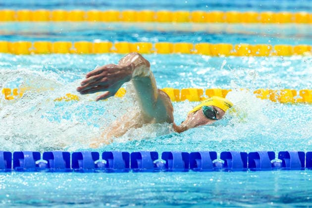 July 27, 2026, Glasgow, Scotland, Great Britain: BENJAMIN GOEDEMANS of Australia in the Swimming Men s 800m Freestyle Final of the Commonwealth Games Glasgow 2026 at the Tollcross International Swimming Centre in Glasgow, Scotland. Commowealth Games 2026: Swimming  - ZUMAc179 20260727_zep_c179_438 Copyright: xMickaelxChavetx