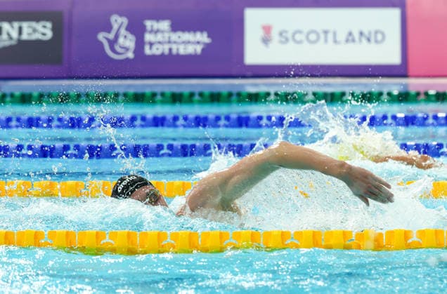 July 27, 2026, Glasgow, Scotland, Great Britain: DANIEL WIFFEN of Northern Ireland in the Swimming Men s 800m Freestyle Final of the Commonwealth Games Glasgow 2026 at the Tollcross International Swimming Centre in Glasgow, Scotland. Commowealth Games 2026: Swimming  - ZUMAc179 20260727_zep_c179_443 Copyright: xMickaelxChavetx